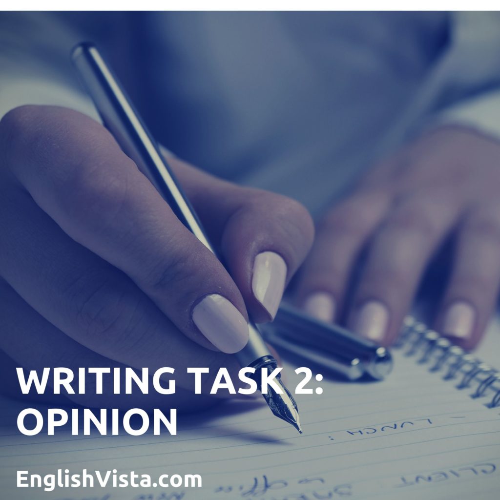 writing task 2 opinion essay topics